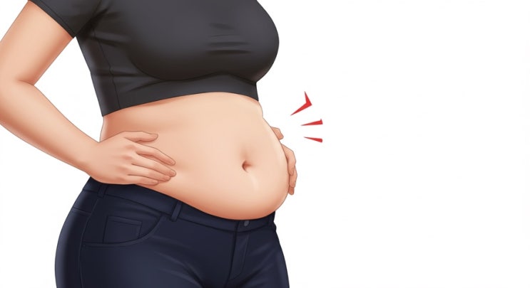뱃살, 진짜 안 빠지는 이유? “이렇게 바꿔야 빠집니다!”