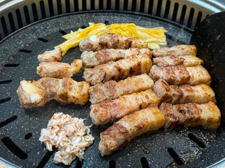  위례 맛집 맛찬들 왕소금구이 위례점 삼겹살 후기