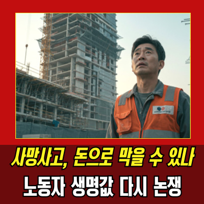  건설안전특별법, 사망사고에 매출 3% 과징금 날린다