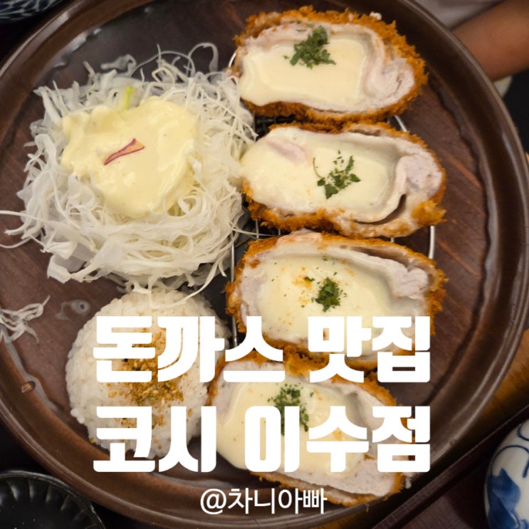  이수역 혼밥 하기 좋은 우동 돈까스 맛집 코시 이수점 아이와 방문 후기