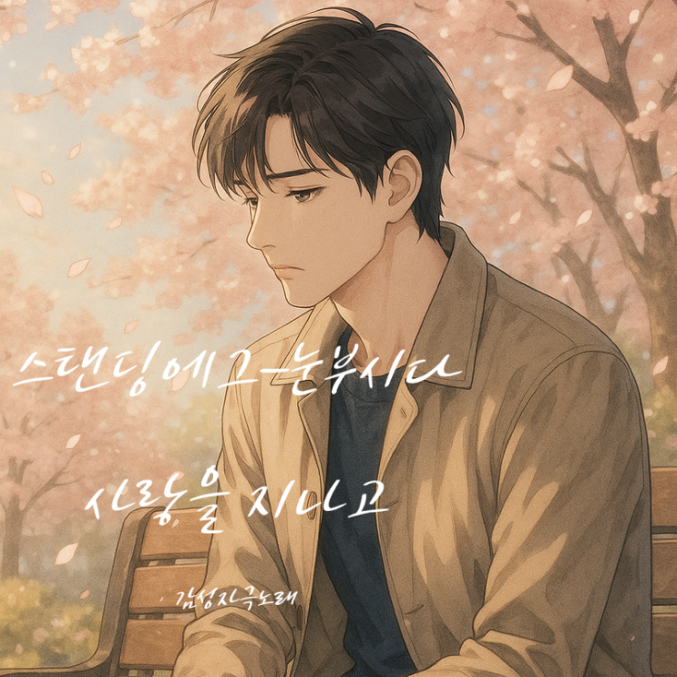  스탠딩에그 눈부시다 가사 해석 - 사랑이 끝난 후에야 비로소 보이는 너