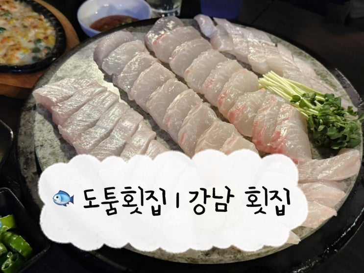 [강남 맛집] 도툼횟집 | 대광어가 맛있는 강남역 내돈내산 가성비 횟집