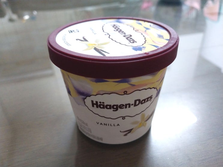 하겐다즈 바닐라 아이스크림 미니컵 리뷰 가격 맛 브랜드 이름 뜻