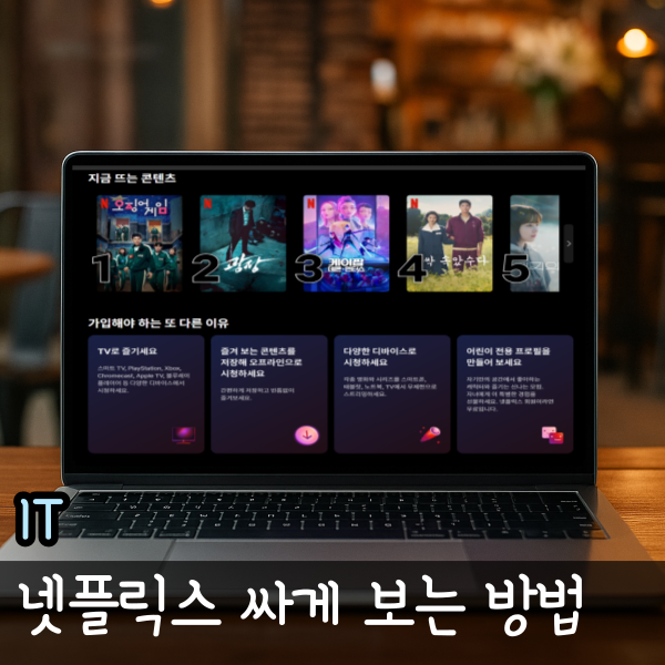  넷플릭스 싸게보는법, 오징어게임3 가장 저렴하게 보는 방법 공유