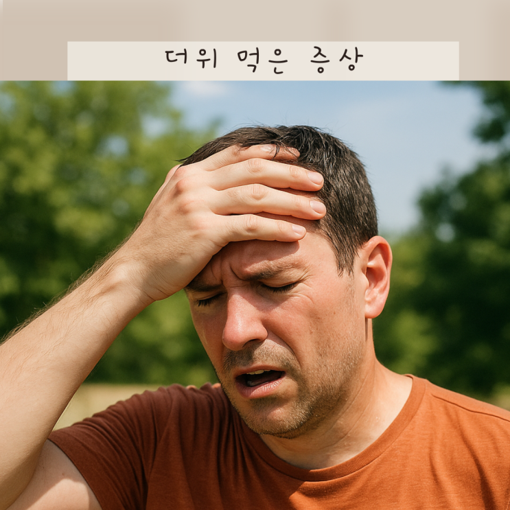 더위 먹은 증상 6가지! 더위 먹었을때 이렇게 바로 대처하세요