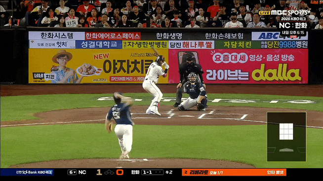 대전 왕자 <b>문동주</b> 6 1/3이닝 1실점 7K로 빛바랜 <b>호투</b>끝에 패전