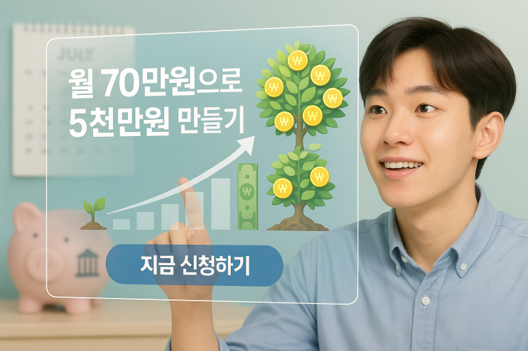 마감 D-7! 연 9.5% 수익률 청년도약계좌 7월 막차 안 타면 평생 후회합니다