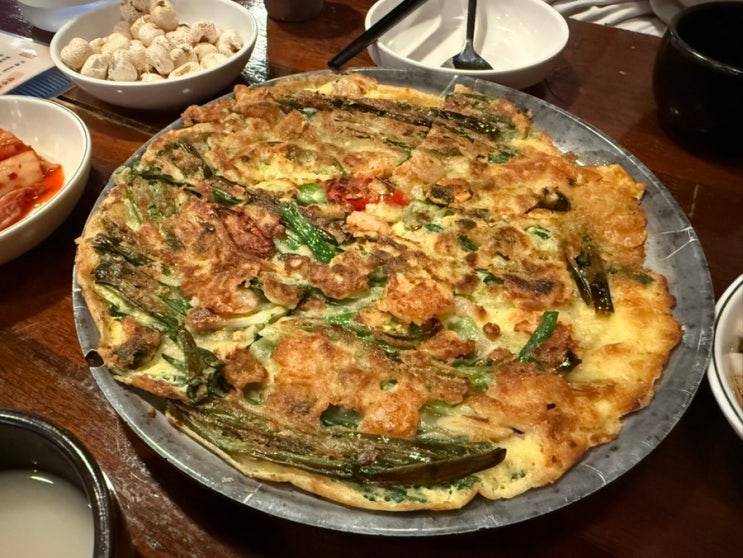  [양재] 만복국수 / 양재역 근처 실내포차, 비오는 날 파전에 동동주 한잔! / 내돈내산