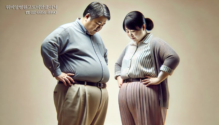 40대 50대 복부비만 원인과 치료방법은
