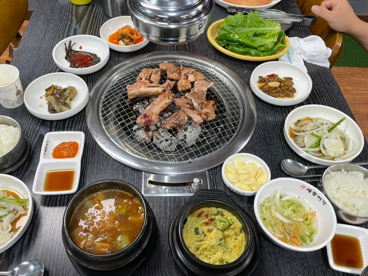 대전 석교동 외식장소로 방문하기 좋은 석양갈비집, 석교동 돼지갈비 먹고 온 후기