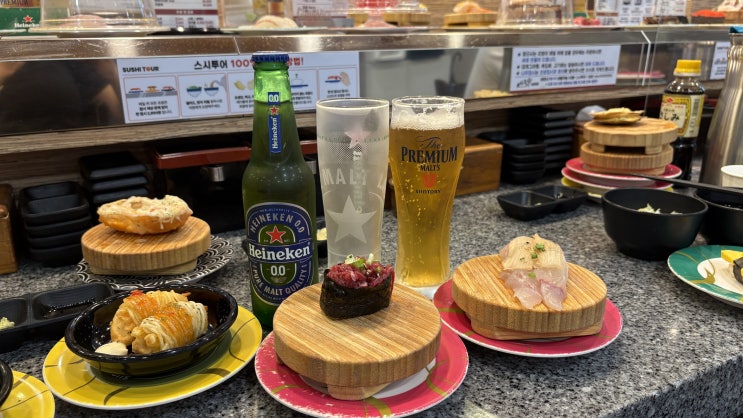  부산 대연동 맛집 초밥이 다양한 스시투어 경성대점