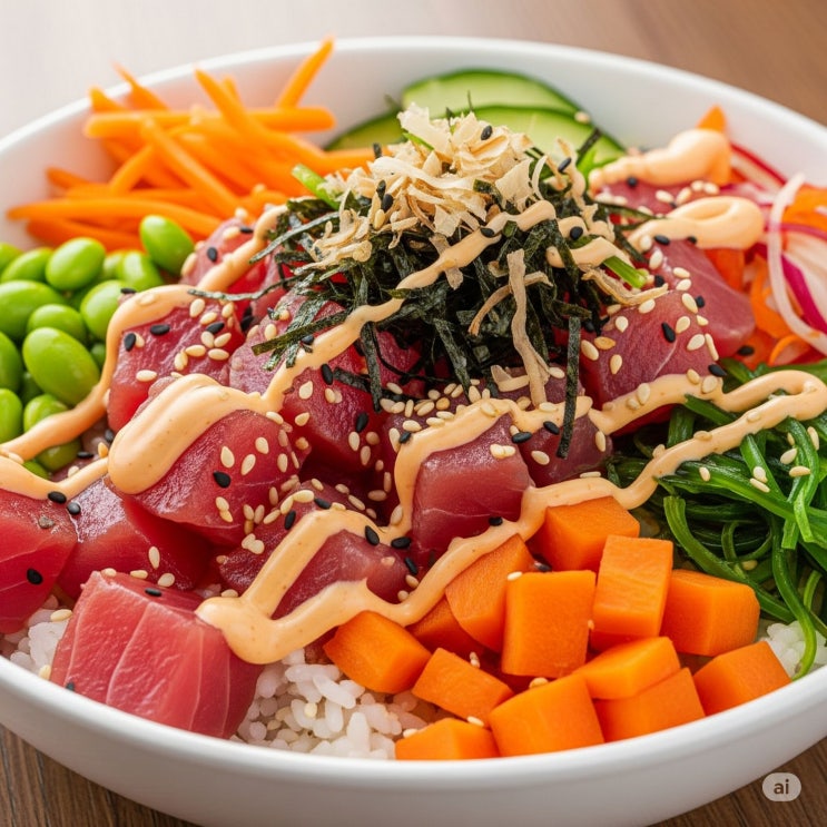  하와이의 건강한 맛! 포케(Poke) 만드는 법 레시피