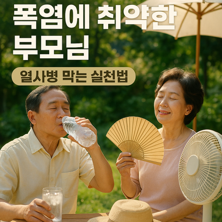  청주주간보호센터 : 노인 열사병 원인과 예방법｜2025년 폭염 대응 필수 정보