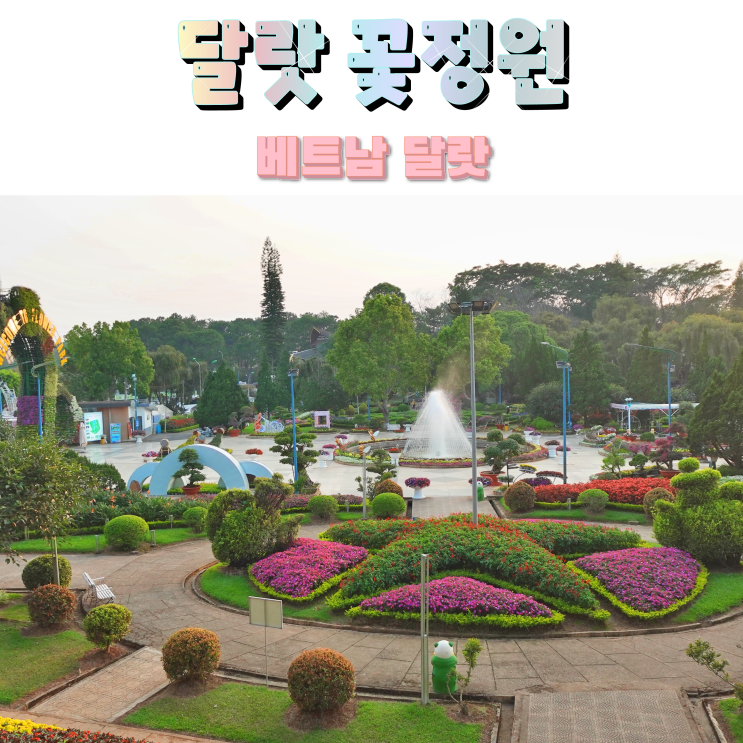 베트남 달랏 7월 날씨 달랏 꽃정원