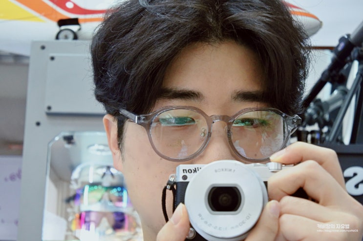  구월동안경 투명테 블루라이트안경 가격 후기 글라스밤CGV점
