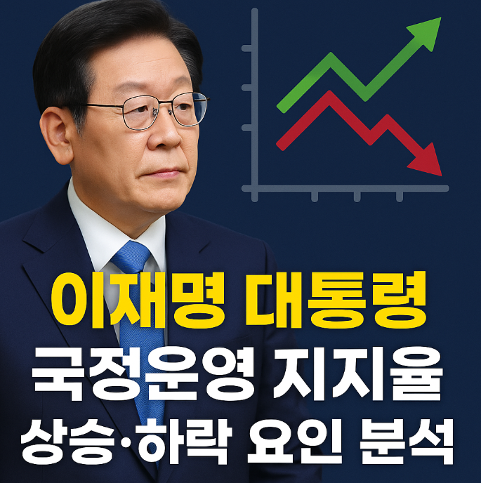 <b>이재명 대통령</b>의 <b>국정운영</b> 지지율, 왜 올랐고 왜 흔들리는가?