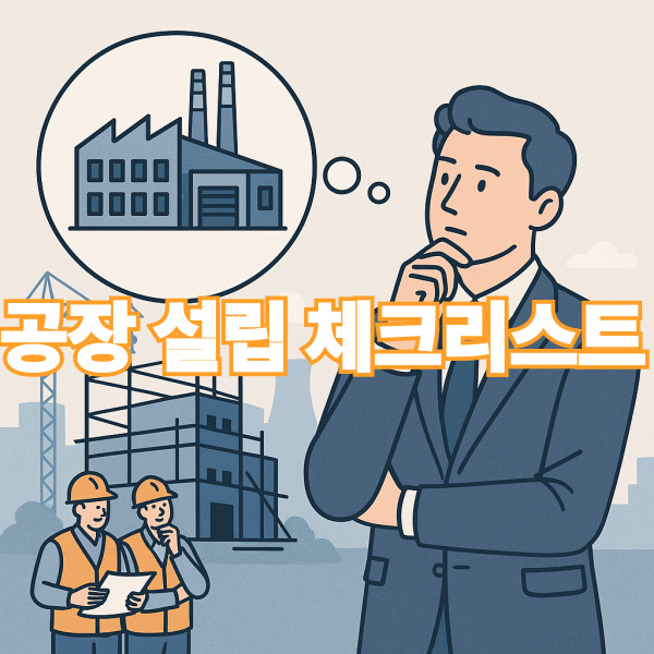  공장 승인 받는 절차와 주의사항 – 자가 공장 설립 시 체크리스트