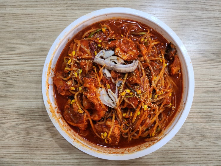  일산 아구찜 맛집 양촌리아구, 아구 추가한 2인 소짜 포장