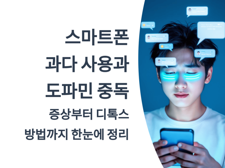  스마트폰 과다 사용과 도파민 중독: 증상부터 디톡스 방법까지 한눈에 정리