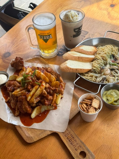 [부산/동래구] 애견 동반 가능한 안락동파스타 브런치카페 / 부바스 온천점