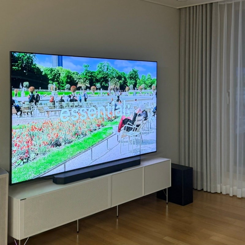 삼성 85인치 TV 거실장 한샘 아카이브 200cm