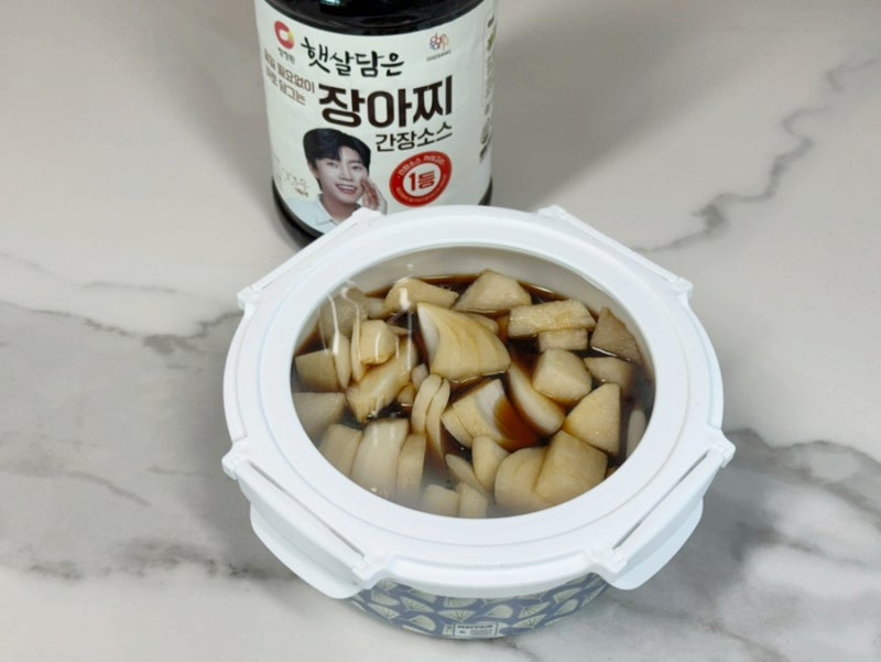 양파장아찌 쉽게 만드는 법 청정원 햇살담은간장 장아찌간장소스 만 있으면 OK! 끓일 필요없....