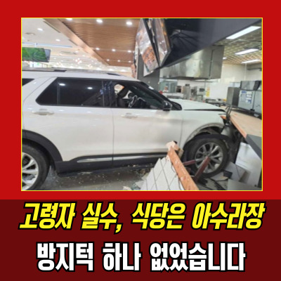  대관령휴게소 차량돌진, 고령운전 방치 끝에 터졌다