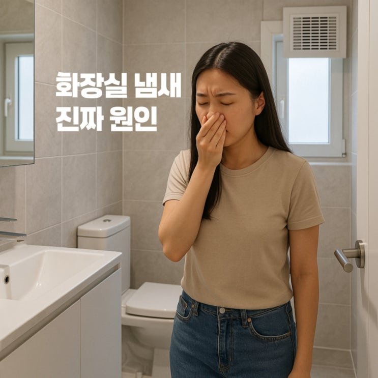  화장실 냄새 고쳐본 사람만 아는 해결 순서