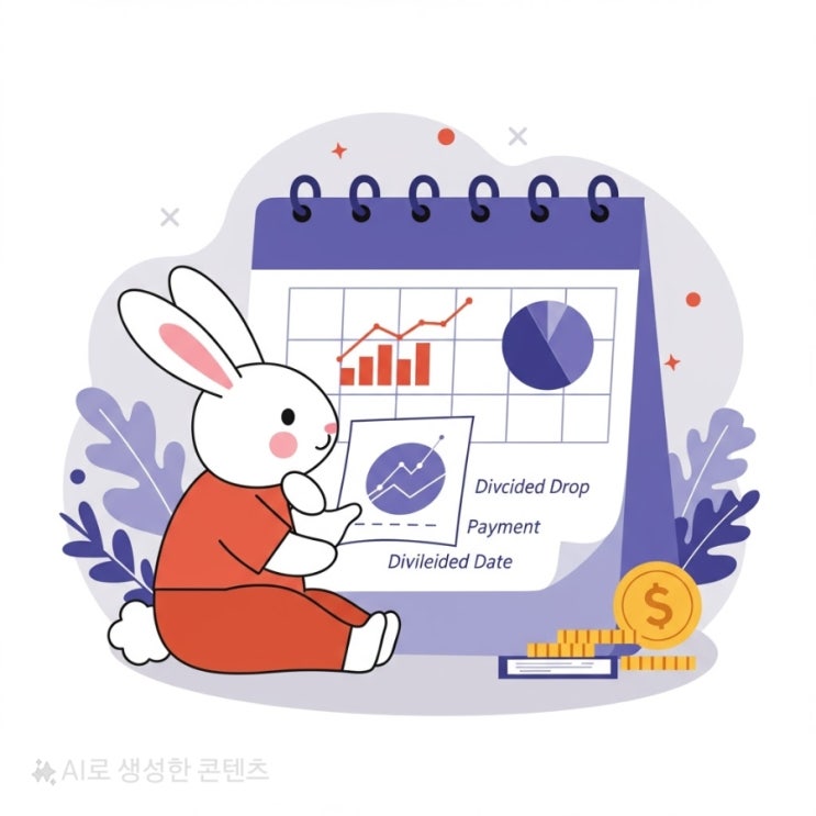  배당주의 배당락일과 배당지급일 차이 정리