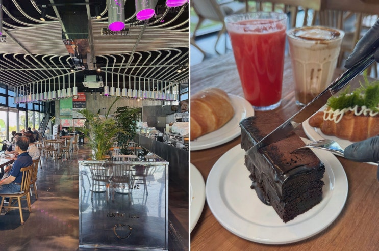  [소금정원 강화점] 아름다운 오션뷰와 맛있는 디저트가 있는 강화도 카페