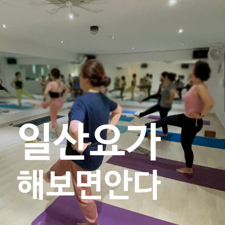  일산요가 한 번 해보면 안다