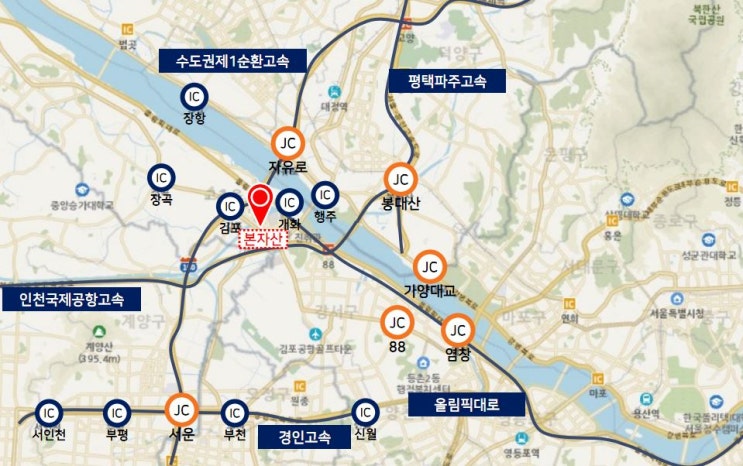  김포 고촌읍 전호리 물류센터 상온창고 2,600여평 건물 임대