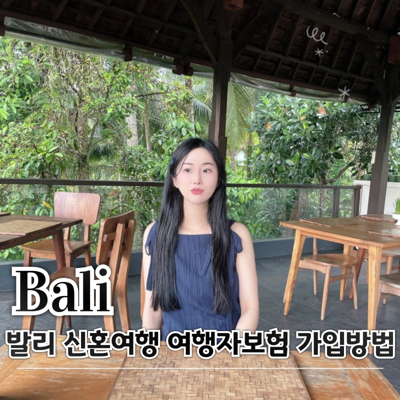 발리신혼여행 여행자보험 카카오 가입후기