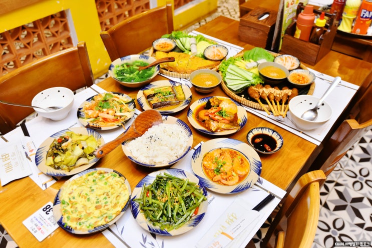  다낭 맛집 한시장 근처 냐벱 메뉴 후기