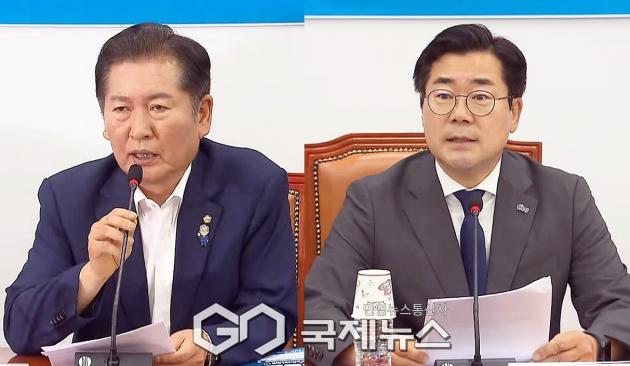 정청래·<b>박찬대</b>, 추석 전 '<b>검찰개혁</b>' 완수
