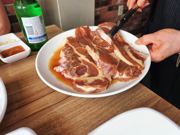  길병원 돼지갈비맛집 포천이동숯불갈비