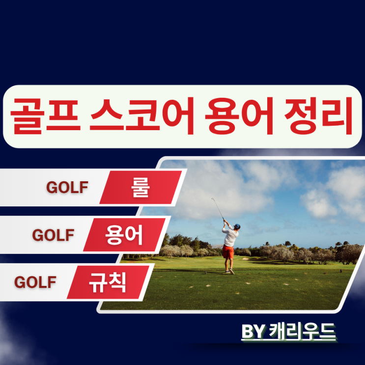  골프 스코어 용어 홀인원 보기 양파 뜻 타수 기준