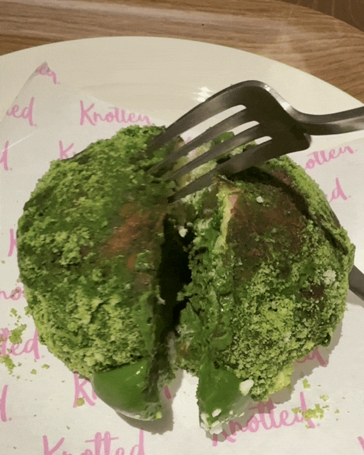  노티드 말차 이달의 맛 취향저격 컵빙수와 저당 도넛