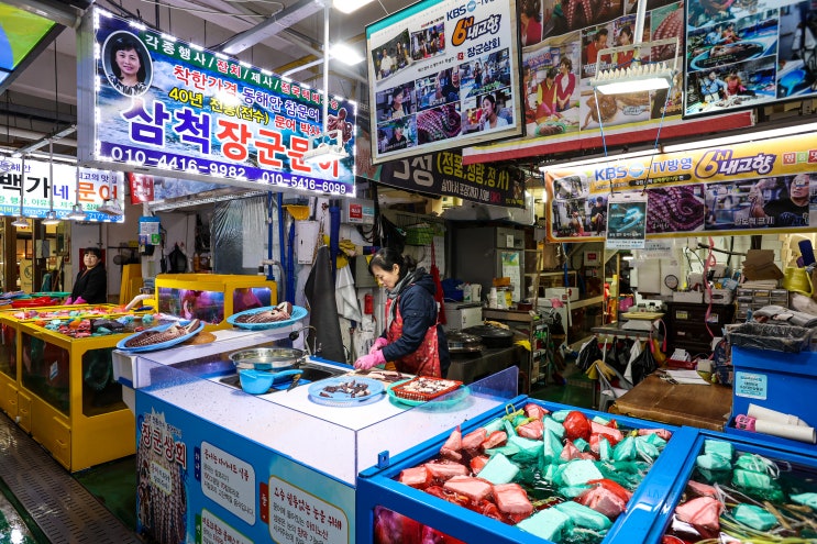  삼척중앙시장 명품 문어집, 장군상회문어 40년 전통의 자부심