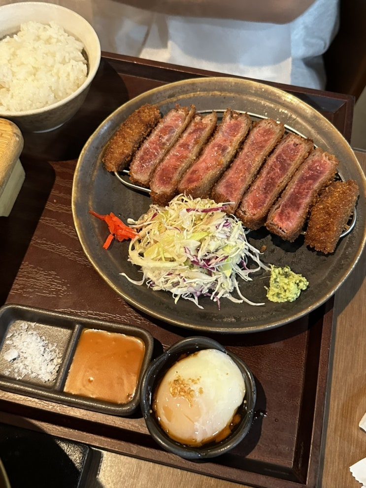  규도 마포 규카츠, 추성훈스테이크 마포역 맛집 주차