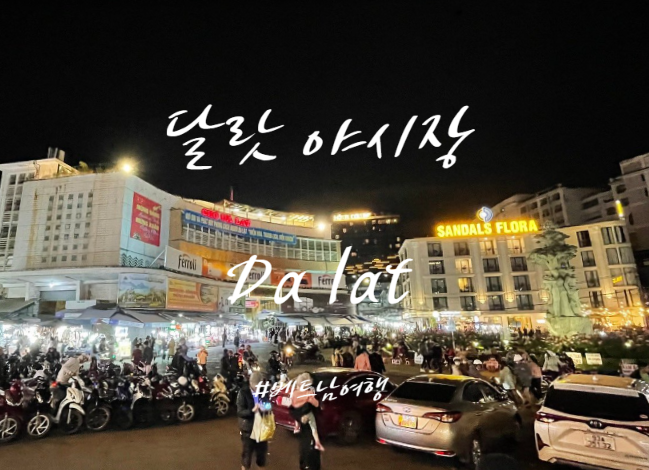  달랏 야시장 방문기 야경 속에 살아있는 달랏의 에너지
