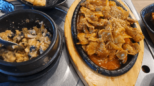  부천 송내 맛집 쌈가득우렁듬뿍 제육쌈밥