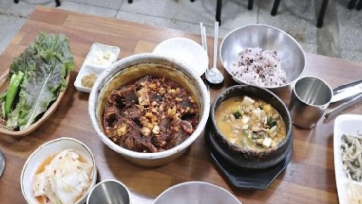 서문시장 안 숨은 고수, 청국장까지 나오는 찜갈비 한 상 경희식당 서문시장점