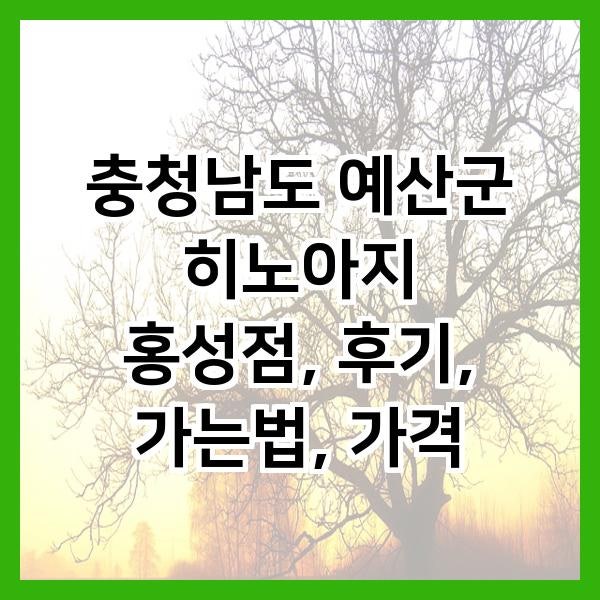 히노아지 홍성점 사진 1
