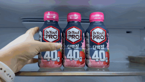  닥터유 프로틴음료 딸기맛, 상큼달달한 속세 딸기우유맛인데 무려 단백질 40g 함유!!!!|헬스 프로틴, 다이어트 프로틴으로 강추하는 미친 단백질 함량|맛있는 프로틴 추천