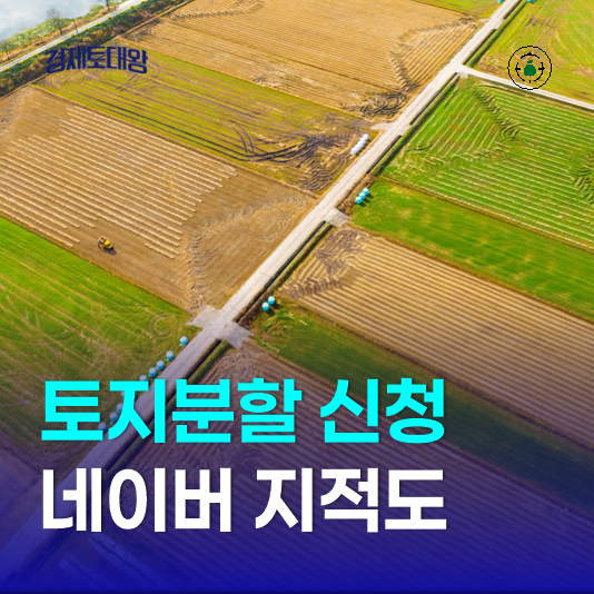  토지분할 신청 절차 지적측량은 어디서할까? (네이버 지적도)