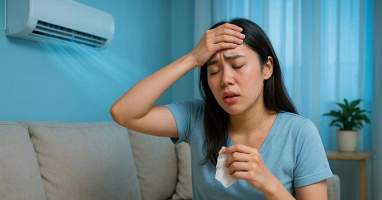 '여름 감기' 걱정되죠? 에어컨 바람 맞으면서도 건강 지키는 3가지 꿀팁