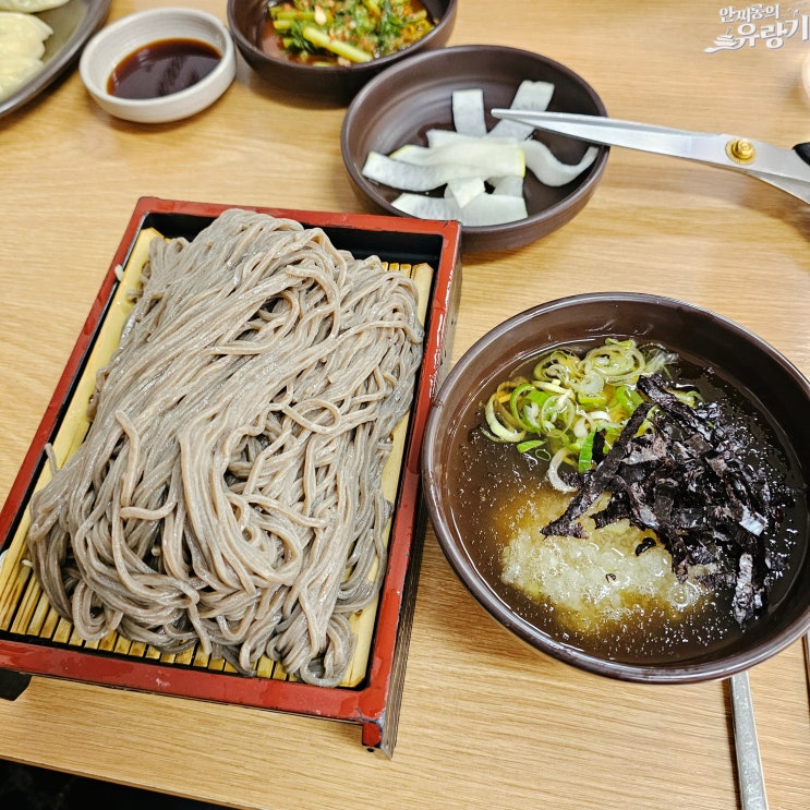  경기광주 막국수 소바 중대동 메밀촌 은은한 생강향 독특한 메밀소바