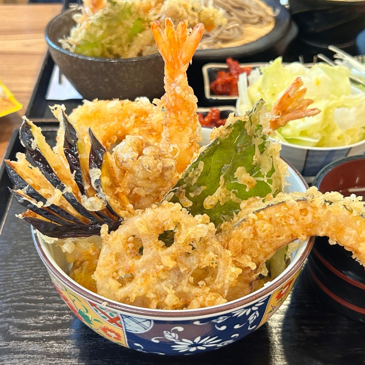  마곡 코엑스 맛집 타치가와텐 점심 혼밥 판모밀소바 텐동 추천