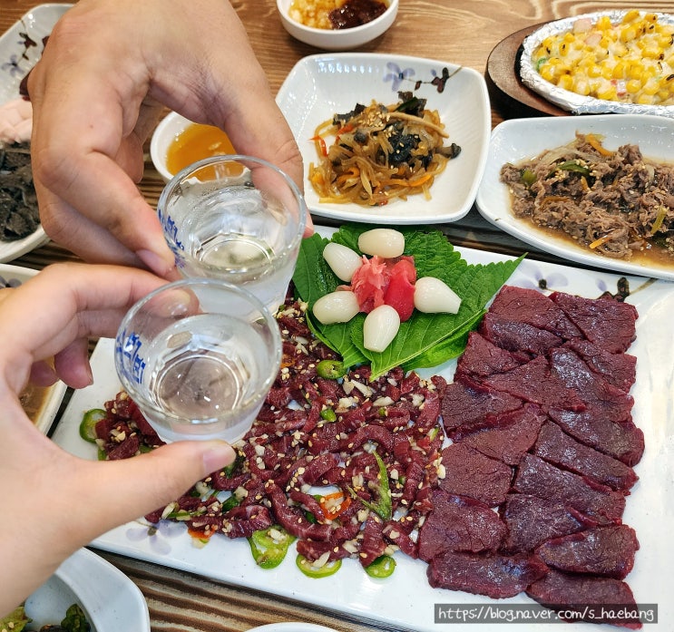  대구 뭉티기 맛집 추천 달서구 여울목생고기 감삼점 소주각 인정